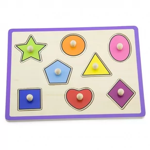 Viga Viga Puzzle kształty MS_0935 - Układanki dla dzieci - miniaturka - grafika 2