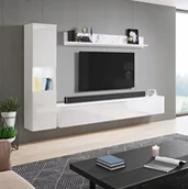 Meblościanki - Zestaw mebli do salonu meblościanka szafka rtv 180 - miniaturka - grafika 1