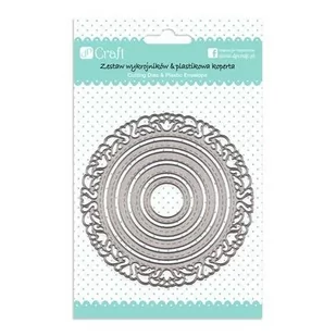 Wykrojnik do papieru ramka ornamentowa 5 szt. - Scrapbooking - miniaturka - grafika 1