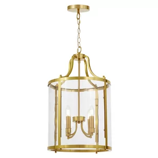 Ascona lampa wisząca mosiężna LDP 1226-4 (MD) Lumina Deco - Lampy sufitowe - miniaturka - grafika 1