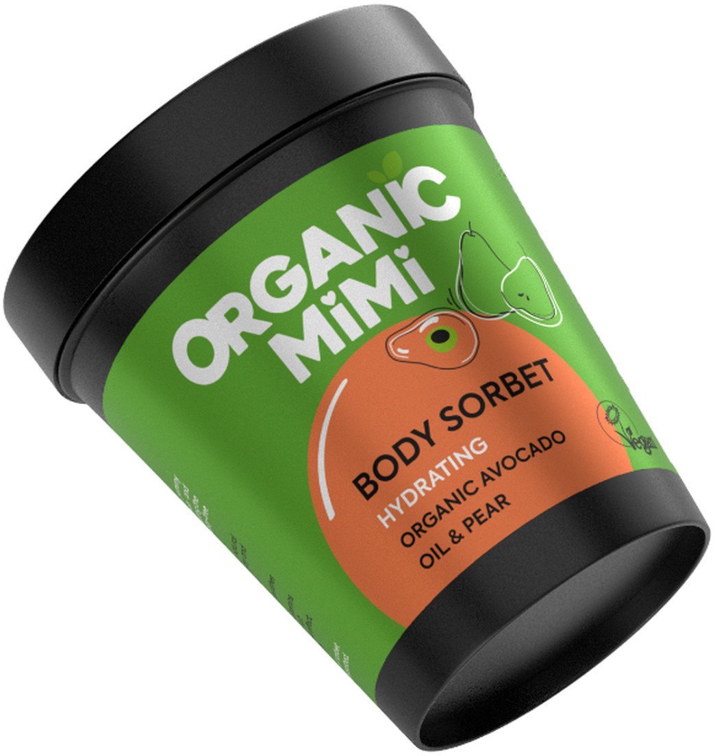 Organic Mimi Nawilżający sorbet do ciała Awokado i Gruszka 200ml