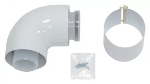 Vaillant Kolano koncentryczne 60/100 87' PP - 303910 - Kominy i akcesoria - miniaturka - grafika 1