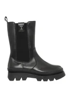 Botki damskie - Patrizia Pepe Botki w kolorze czarnym - miniaturka - grafika 1