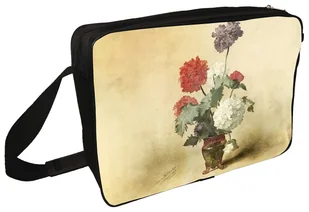 Torba na ramię Peonie (maki) Anna Bilińska-Bohdanowiczowa - Torby szkolne - miniaturka - grafika 1