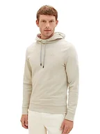 Bluzy męskie - TOM TAILOR Bluza męska, 26199 - Beige Alfalfa, 3XL - miniaturka - grafika 1
