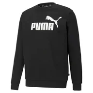 Bluzy sportowe damskie - Bluza Puma Ess Big Logo Crew, Mężczyźni - miniaturka - grafika 1