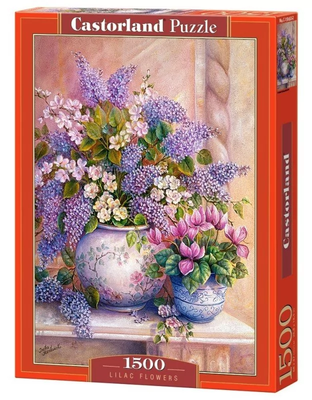 Castorland  Puzzle 1500 Lilac Flowers: C-151653