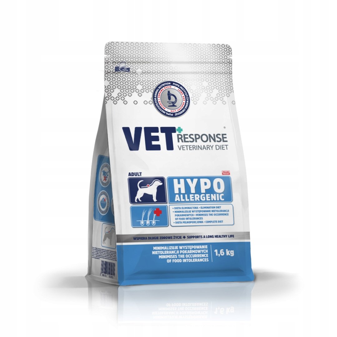 VET RESPONSE Hypoallergenic - sucha karma dla psa - 1,6kg