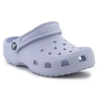 Buty dla dziewczynek - Chodaki Crocs Classic Clog Jr 206991-5AF niebieskie - miniaturka - grafika 1