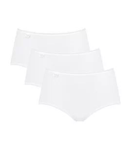Sloggi, 3 x Majtki damskie sloggi 24/7 Cotton Midi C3P, rozmiar 42 - Majtki damskie - miniaturka - grafika 1