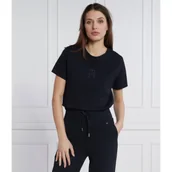 Koszulki i topy damskie - Tommy Hilfiger T-shirt TH APPLIQUE | Regular Fit - miniaturka - grafika 1