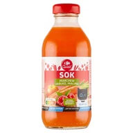 Soki i napoje niegazowane - Carrefour Classic Sok marchew jabłko malina 330 ml - miniaturka - grafika 1