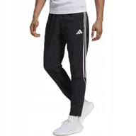 Dresy męskie - Spodnie męskie adidas Tiro 23 League Woven czarne IB5012 M - miniaturka - grafika 1