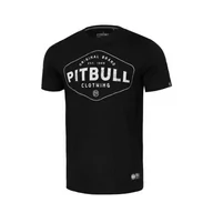 Koszulki sportowe męskie - Pit Bull T-Shirt Koszulka PitBull CO. Black - miniaturka - grafika 1
