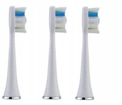 Końcówki do szczoteczek elektrycznych - KOŃCÓWKI DO SZCZOTECZKI SONICZNEJ GŁÓWKI ZESTAW 3 sztuk Huslog ORYGINAŁ - miniaturka - grafika 1