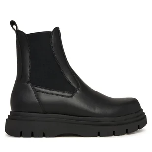 Sztyblety Guess FMFFER LEA10 Czarny - Botki męskie - miniaturka - grafika 1