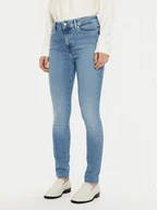 Spodnie damskie - Tommy Hilfiger Jeansy Harlem WW0WW43716 Niebieski Skinny Fit - miniaturka - grafika 1