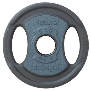 Obciążenie Olimpijskie Poliuretanowe 5 kg Natural Strength - Obciążenia - miniaturka - grafika 1