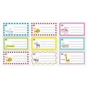 Szkolne artykuły papiernicze - Inter-druk Naklejki na zeszyt BB Kids - miniaturka - grafika 1