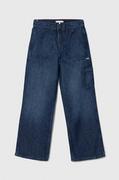 Spodnie i spodenki dla dziewczynek - Tommy Hilfiger jeansy dziecięce - miniaturka - grafika 1