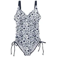 Stroje kąpielowe - Damski strój kąpielowy Regatta Alinae Swim Costume Rozmiar: XL / Kolor: biały/niebieski - miniaturka - grafika 1