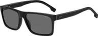 Okulary przeciwsłoneczne - Męskie okulary przeciwsłoneczne Boss BOSS 1760/G/S BLACK/GREY 59/17/145 - miniaturka - grafika 1