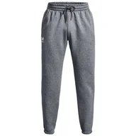Spodnie sportowe męskie - Męskie spodnie dresowe Under Armour Essential Fleece Jogger Rozmiar: XL / Kolor: szary - miniaturka - grafika 1
