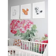 Tapety - Tapeta flizelina Zmysłowe malowane kwiaty 312x219 - miniaturka - grafika 1