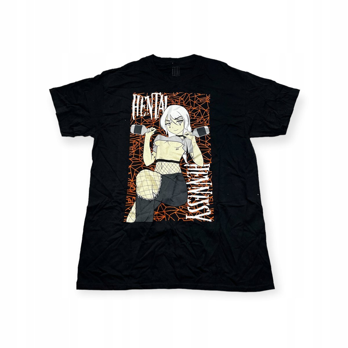 Koszulka T-shirt męski okrągły dekolt SPENCER'S NADRUK L