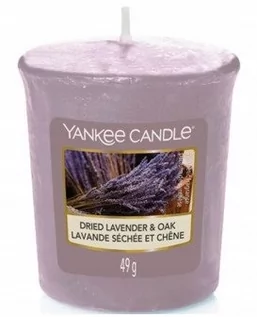 Świece - Yankee Candle VOTIVE DRIED LAVENDER &OAK 49G - grafika 1