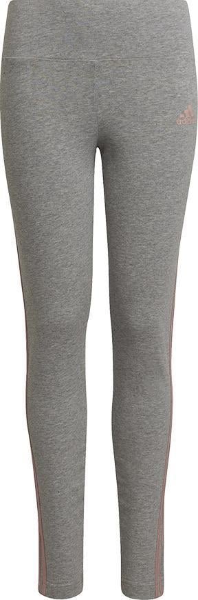 Adidas Legginsy adidas 3S Tight Jr HD4368 HD4368 szary 140 cm