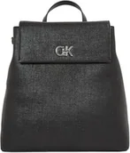 Plecaki - Calvin Klein Plecak damski z CONV STRAP_TEX, Ck Black, jeden rozmiar, Ck czarny, Rozmiar Uniwersalny - miniaturka - grafika 1