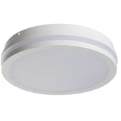 Lampy ogrodowe - Kanlux plafon zewnętrzny LED Beno 24W NW-O-W 24W 2060lm 4000K 26cm biały IP54 33340 33340 - miniaturka - grafika 1