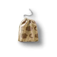 Torby podróżne - Bonamaison Torba na produkty bawełniane z nadrukiem ze sznurkiem, torba na zakupy wielokrotnego użytku, biodegradowalne torby ekologiczne, torba podróżna, saszetka, torba na zakupy, przyjazna dla - miniaturka - grafika 1