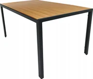 Stoły ogrodowe - STÓŁ OGRODOWY ALLEN 205x90 8os DUŻY NOWOCZESNY POLYWOOD DREWNO - miniaturka - grafika 1