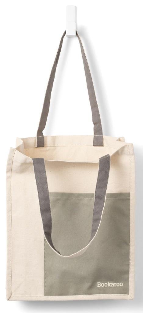 Bookaroo Torba bawełniana Fern&Cream