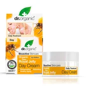 Kremy do twarzy - Dr.Organic Royal Jelly Day Cream nawilżający krem na dzień przeciwdziałający efektom starzenia 50ml - miniaturka - grafika 1