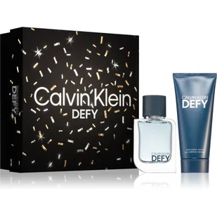 Calvin Klein Defy Zestaw: Woda toaletowa + Żel pod prysznic - Zestawy perfum męskich - miniaturka - grafika 1