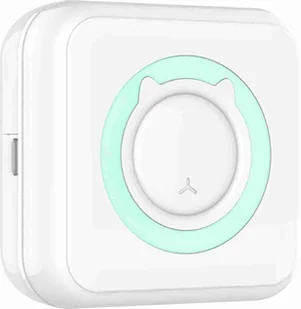 Drukarka Cocosity All-in-one Wireless Instant Mini Printer biało-błękitna - Drukarki - miniaturka - grafika 1