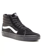 Sneakersy damskie - Vans Sneakersy Sk8-Hi VN0A32QG5WU1 Czarny - miniaturka - grafika 1