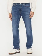 Spodnie męskie - Tommy Jeans Jeansy Ryan DM0DM20559 Granatowy Slim Fit - miniaturka - grafika 1