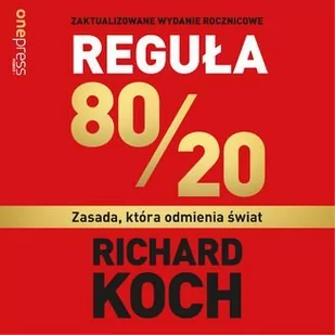 Reguła 80/20. Zasada, która odmienia świat - Audiobooki - biznes i ekonomia - miniaturka - grafika 1