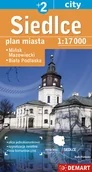 Atlasy i mapy - Demart Siedlce - plan miasta. (skala 1:17 000) - Demart - miniaturka - grafika 1