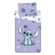 Bawełniana dziecięca pościel jednoosobowa 140x200 cm Lilo and Stitch – Jerry Fabrics