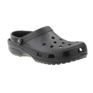 Klapki i japonki damskie - Crocs, Klapki damskie, Classic Roomy Fit "Black", rozmiar 39/40 - grafika 1