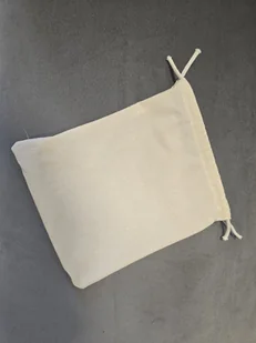 Woreczek bawełniany 15x17cm - 5szt. - Folia, papier śniadaniowy, serwetki - miniaturka - grafika 1