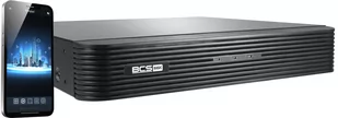Sieciowy rejestrator 8 kanałowy BCS-B-NVR0801-8P(2.0) do 8MPx wbudowany switch POE - Switche - miniaturka - grafika 1