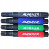 Markery permanentne - Marker do flipchartu wodny KAMET MEDIUM 4kolory /K-1048/ - miniaturka - grafika 1