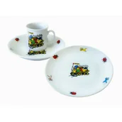 Zestawy naczyń dla dzieci - 3-częściowy zestaw jadalniany dla dzieci ThunTrain - miniaturka - grafika 1