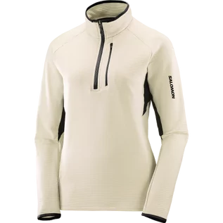 Koszulki sportowe damskie - BLUZA SALOMON ESSENTIAL LIGHTWARM HZ W C22268 - grafika 1